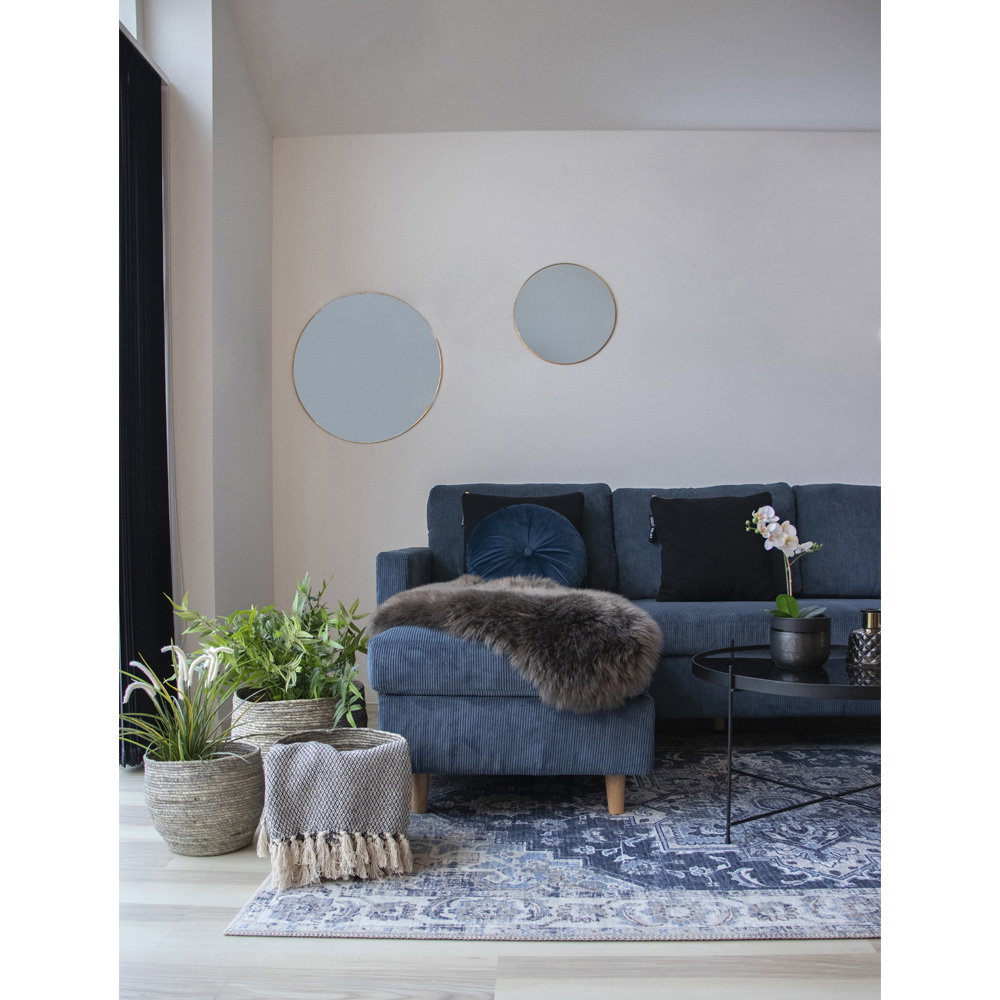 Vloerkleed Mirrone Blauw 230x160 cm - Afbeelding 3