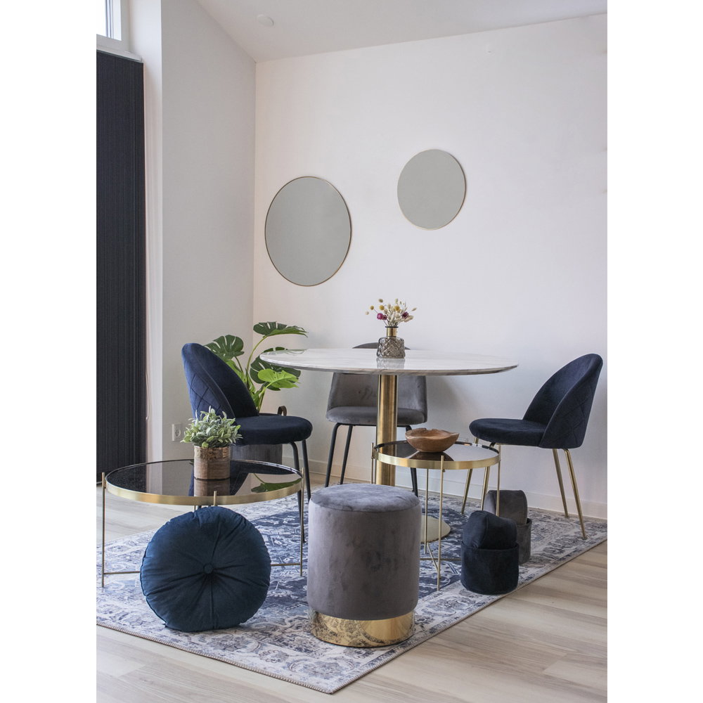 Vloerkleed Mirrone Blauw 230x160 cm - Afbeelding 4