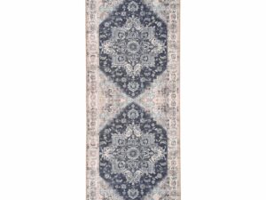 Loper Skaltena Blauw 200x80 cm