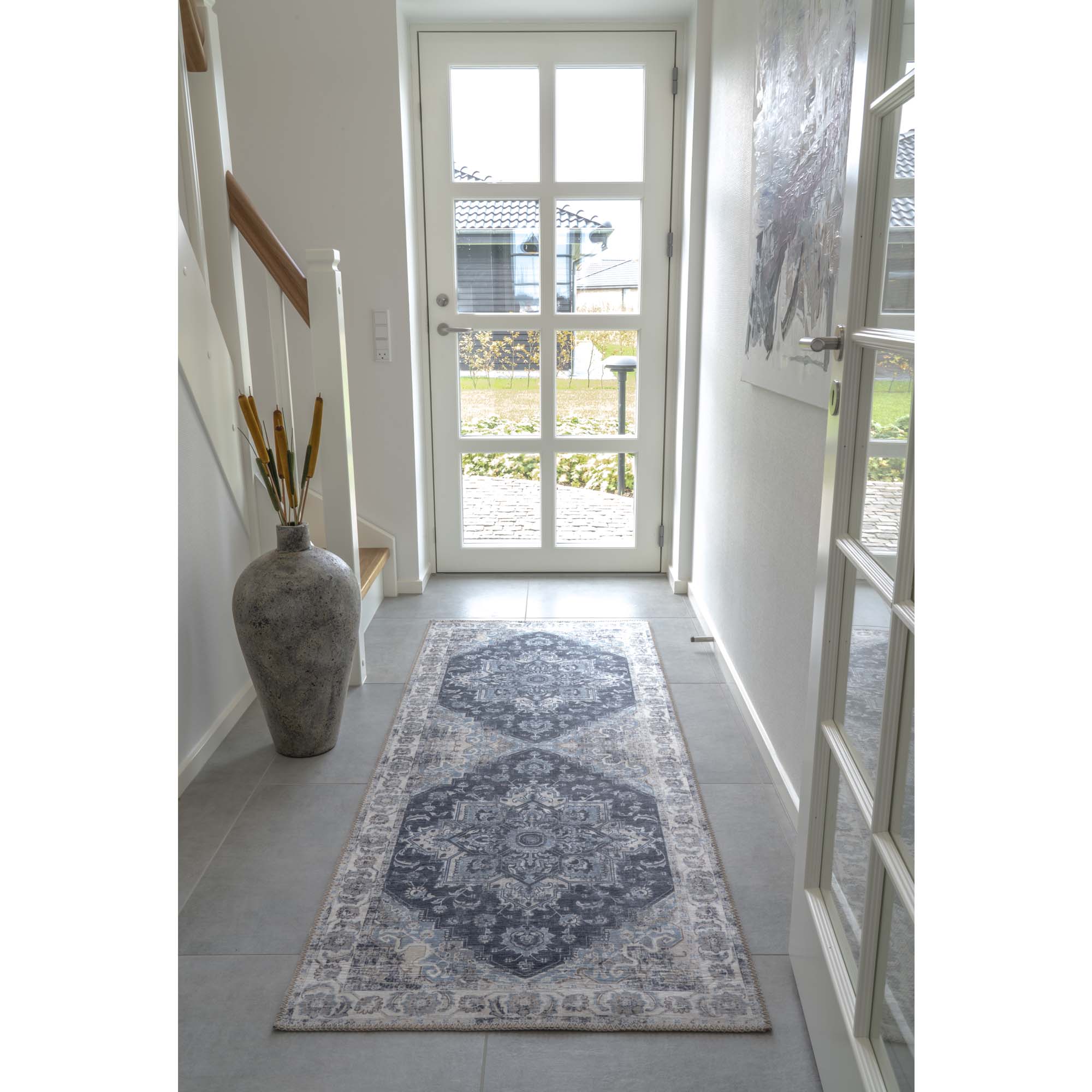 Loper Skaltena Blauw 200x80 cm - Afbeelding 4