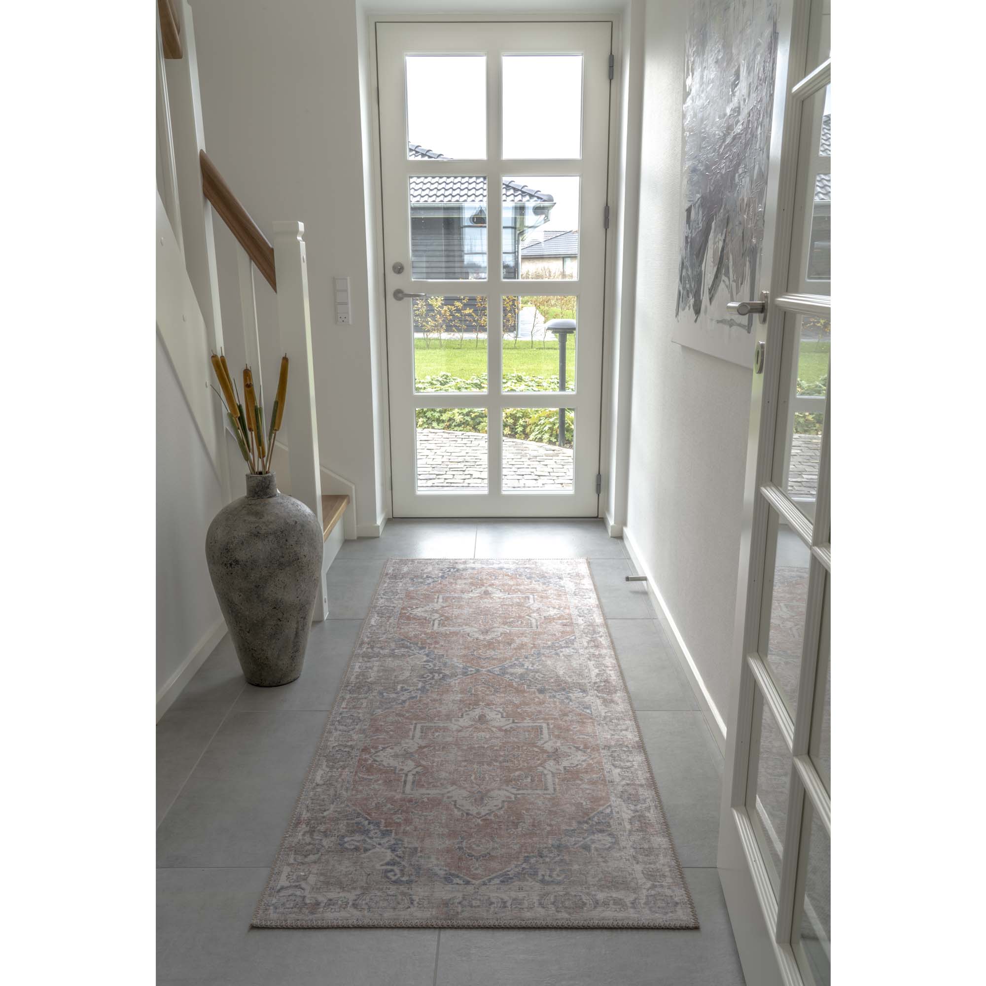 Loper Helene Blauw 200x80 cm - Afbeelding 4
