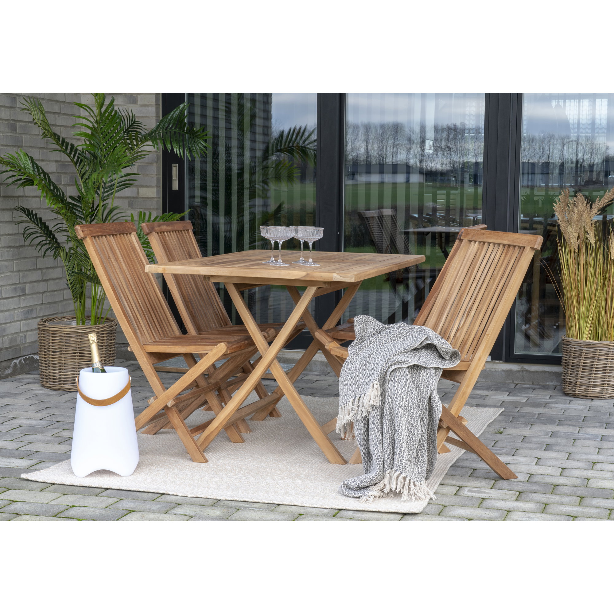 Vloerkleed Dekar Zand 200x140 cm - Afbeelding 2