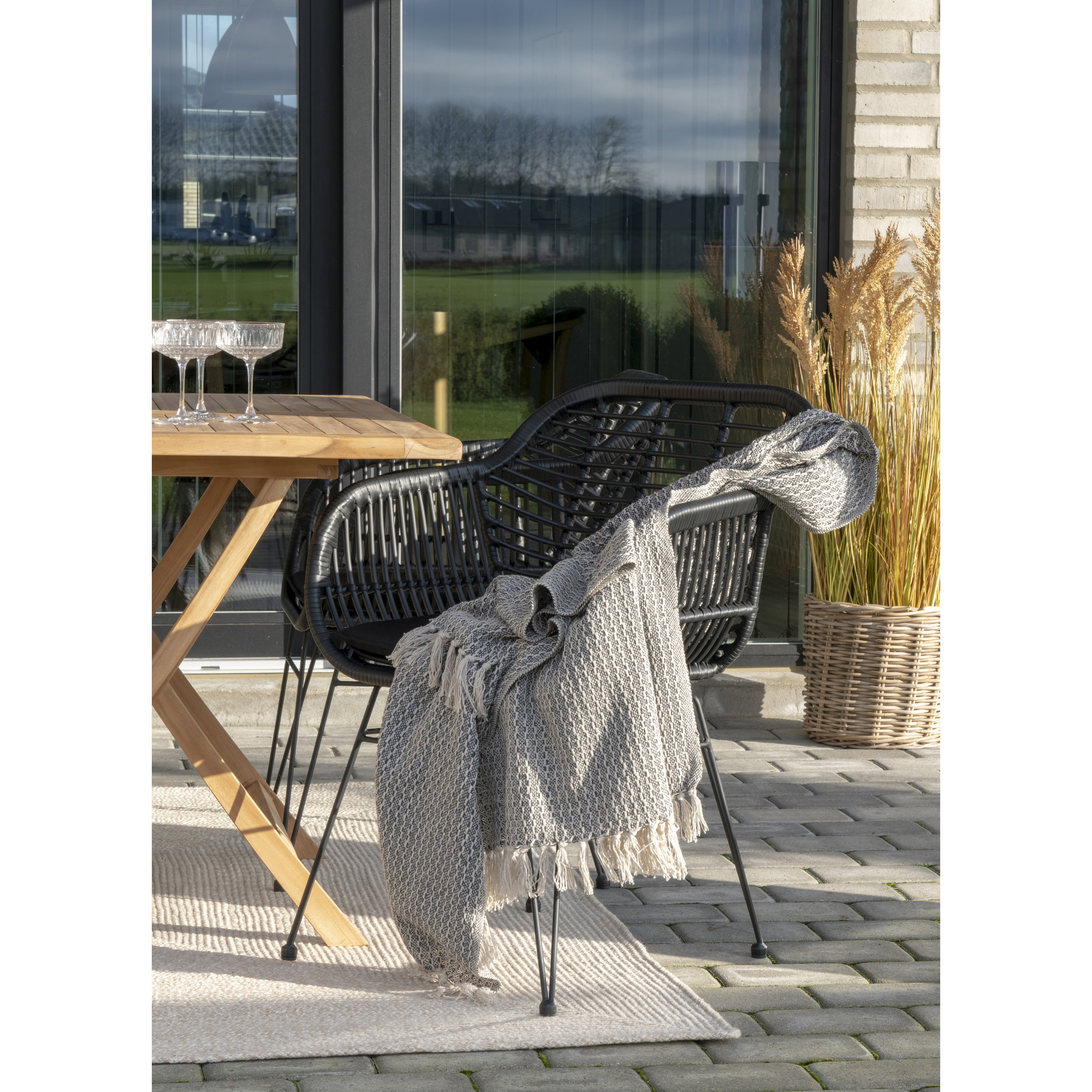 Vloerkleed Dekar Zand 200x140 cm - Afbeelding 4