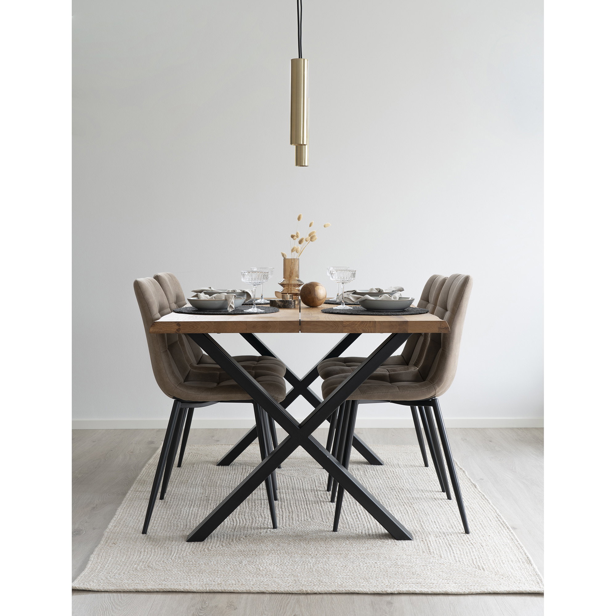 Vloerkleed Dekar Zand 200x140 cm - Afbeelding 5