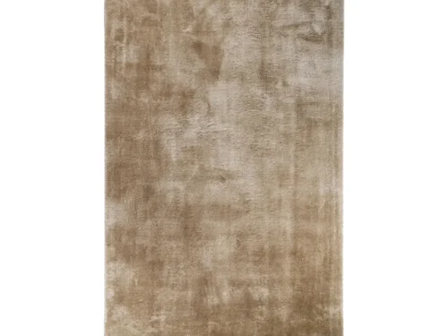 Vloerkleed Nostan zand 230 x 160 cm, zacht polyester met rustige, neutrale uitstraling