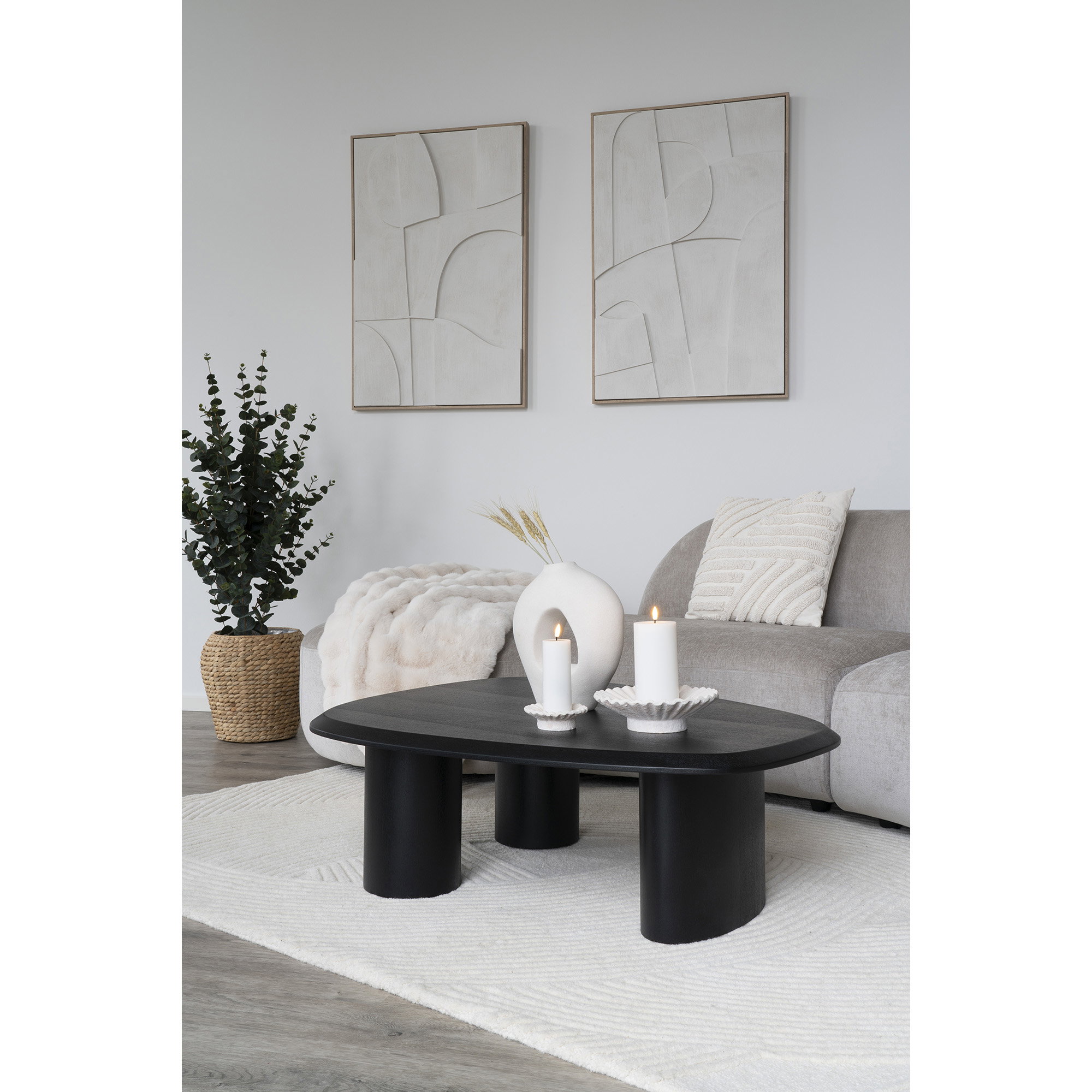 Vloerkleed Booskia Ivoor 230x160 cm - Afbeelding 3