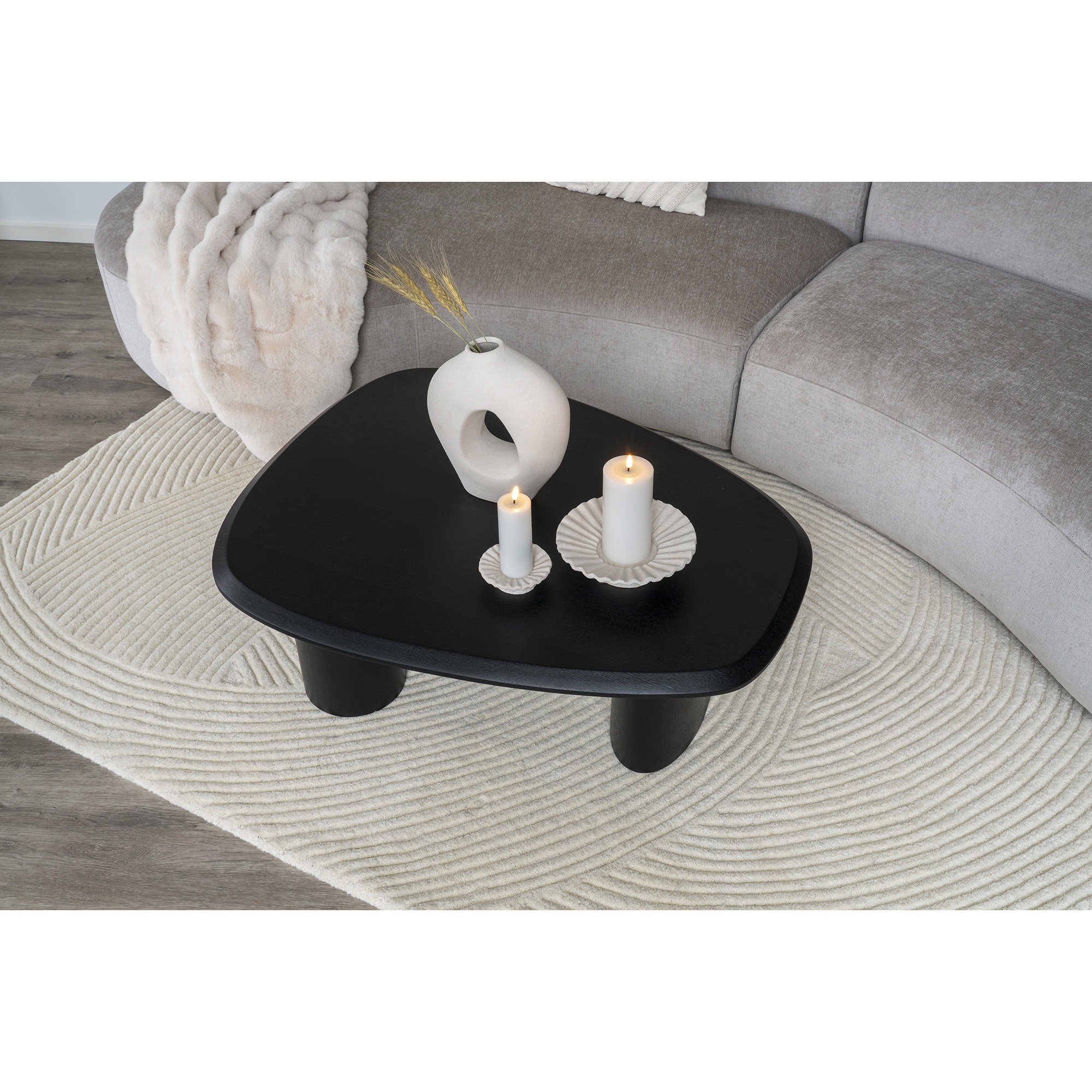 Vloerkleed Booskia Ivoor 230x160 cm - Afbeelding 4