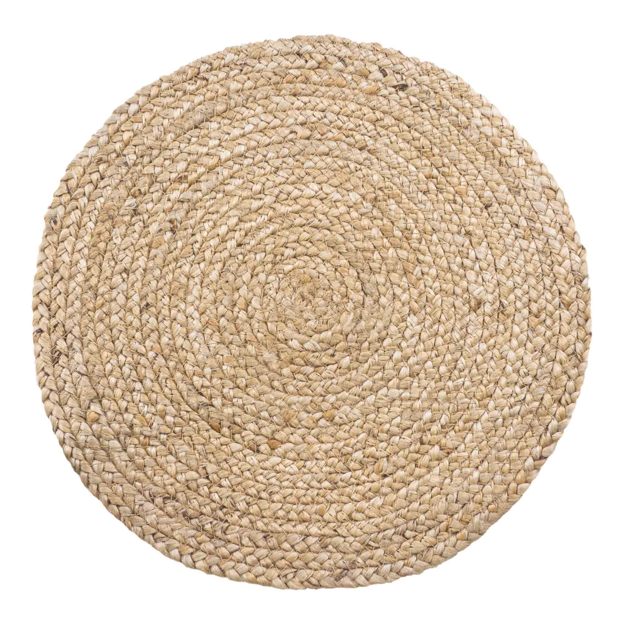Placemat Dasu Jute Naturel - Set van 4 - Afbeelding 2
