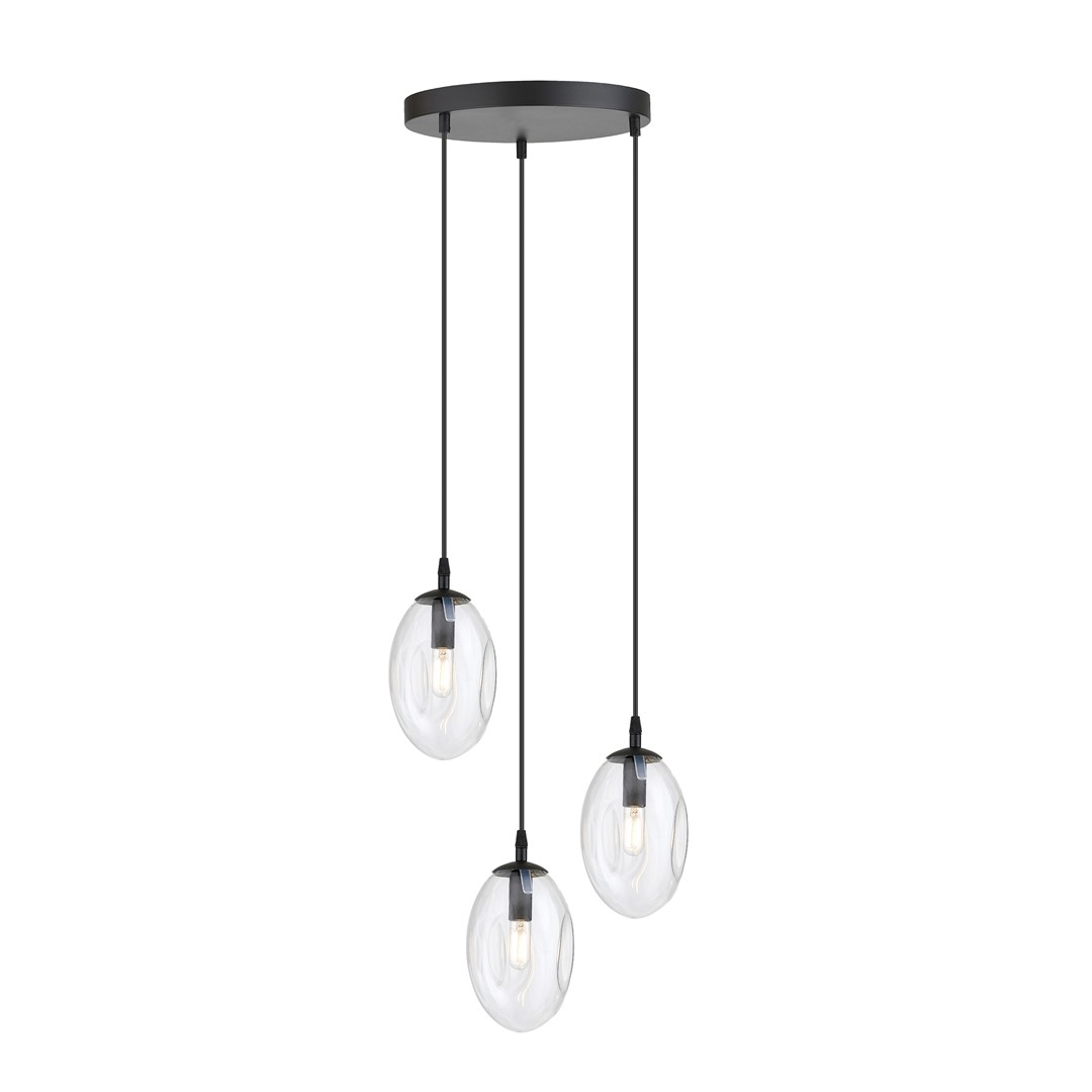 Hanglamp Doollano Zwart Ø12 cm