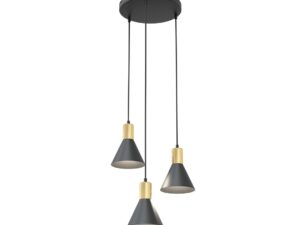 Hanglamp Hauli Zwart Ø16 cm