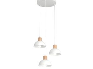 Plafondlamp Jandora Wit Ø18 cm
