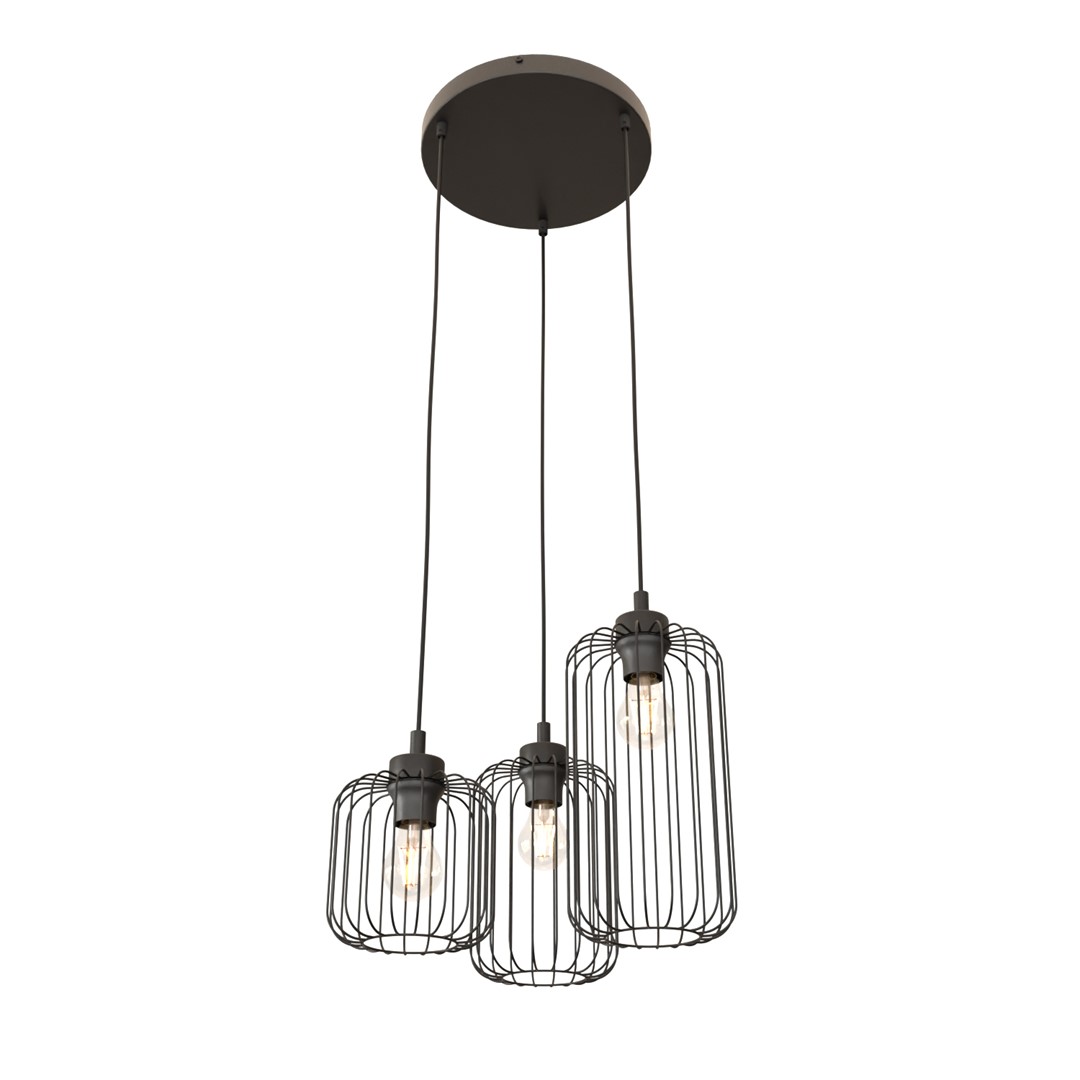 Hanglamp Priekio Zwart Ø16 cm