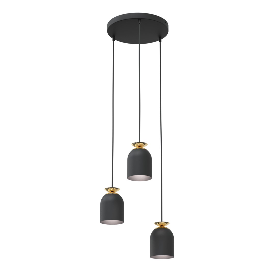 Hanglamp Klausten Zwart Ø11 cm