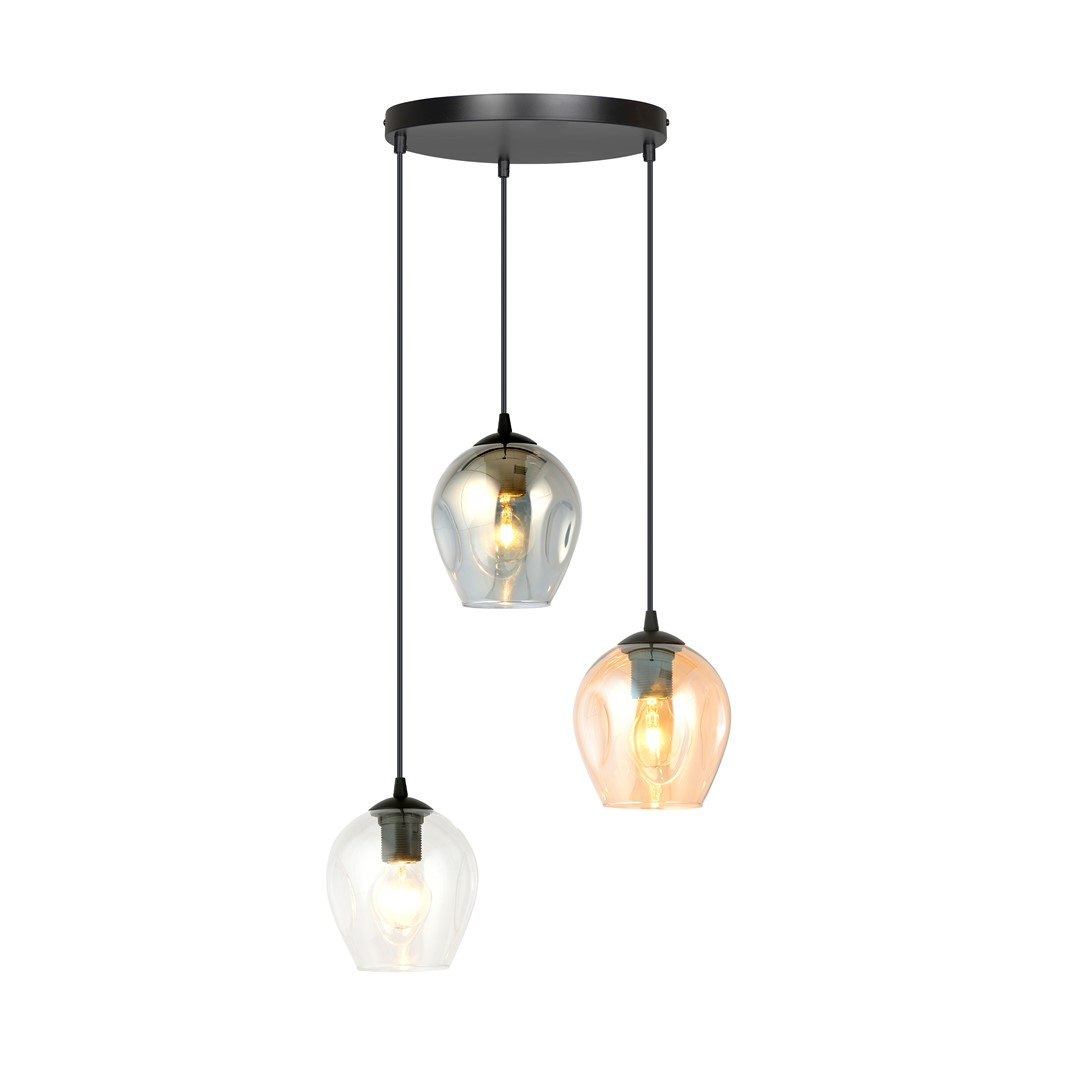 Hanglamp Skielton Zwart Ø14 cm