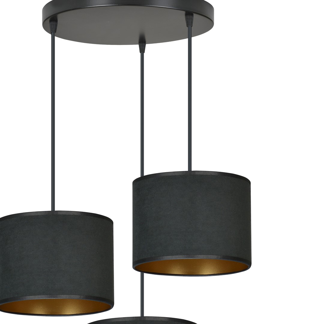 Hanglamp Jeistas Zwart Ø20 cm - Afbeelding 2