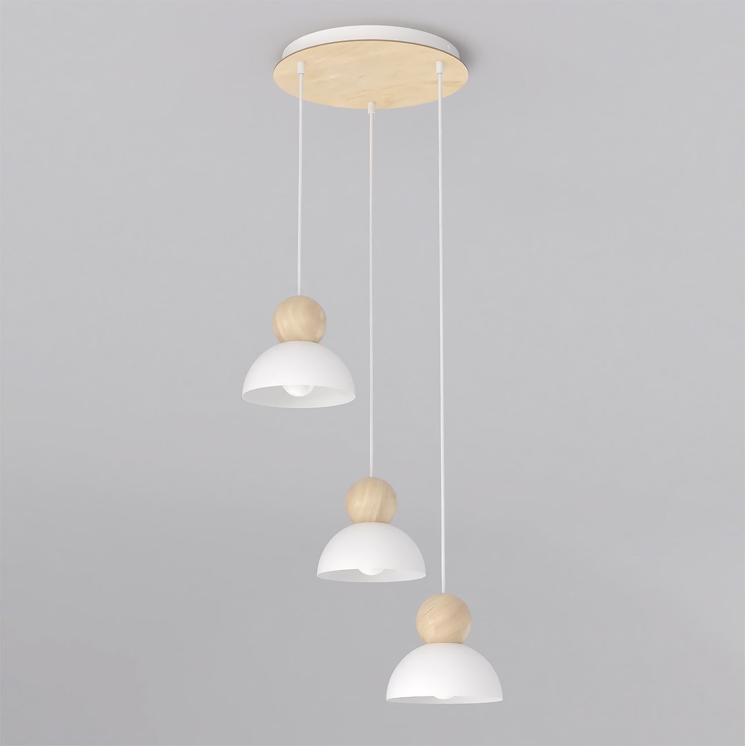 Hanglamp Zummil Wit - Afbeelding 2