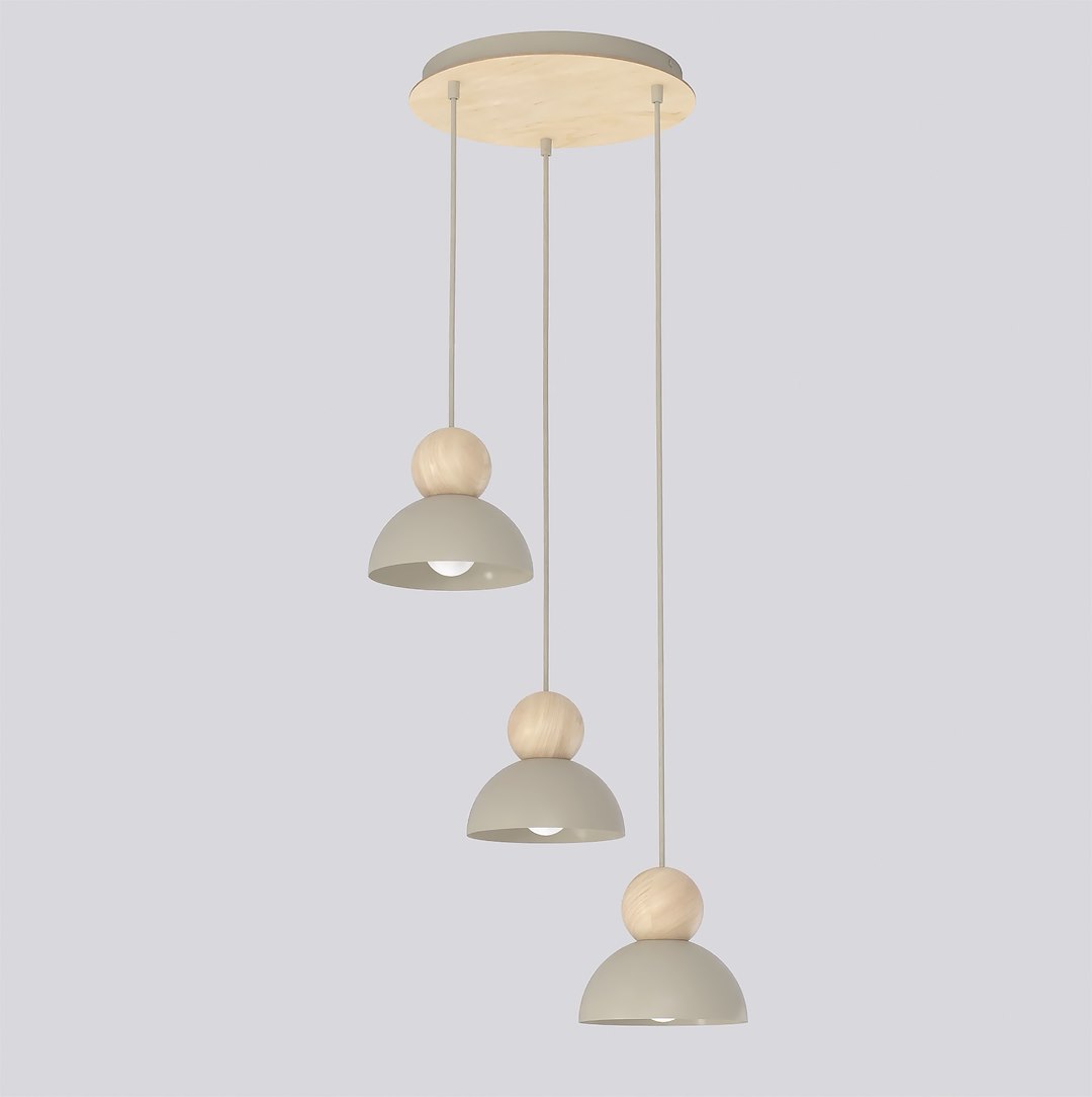 Hanglamp Goossesta Beige - Afbeelding 2