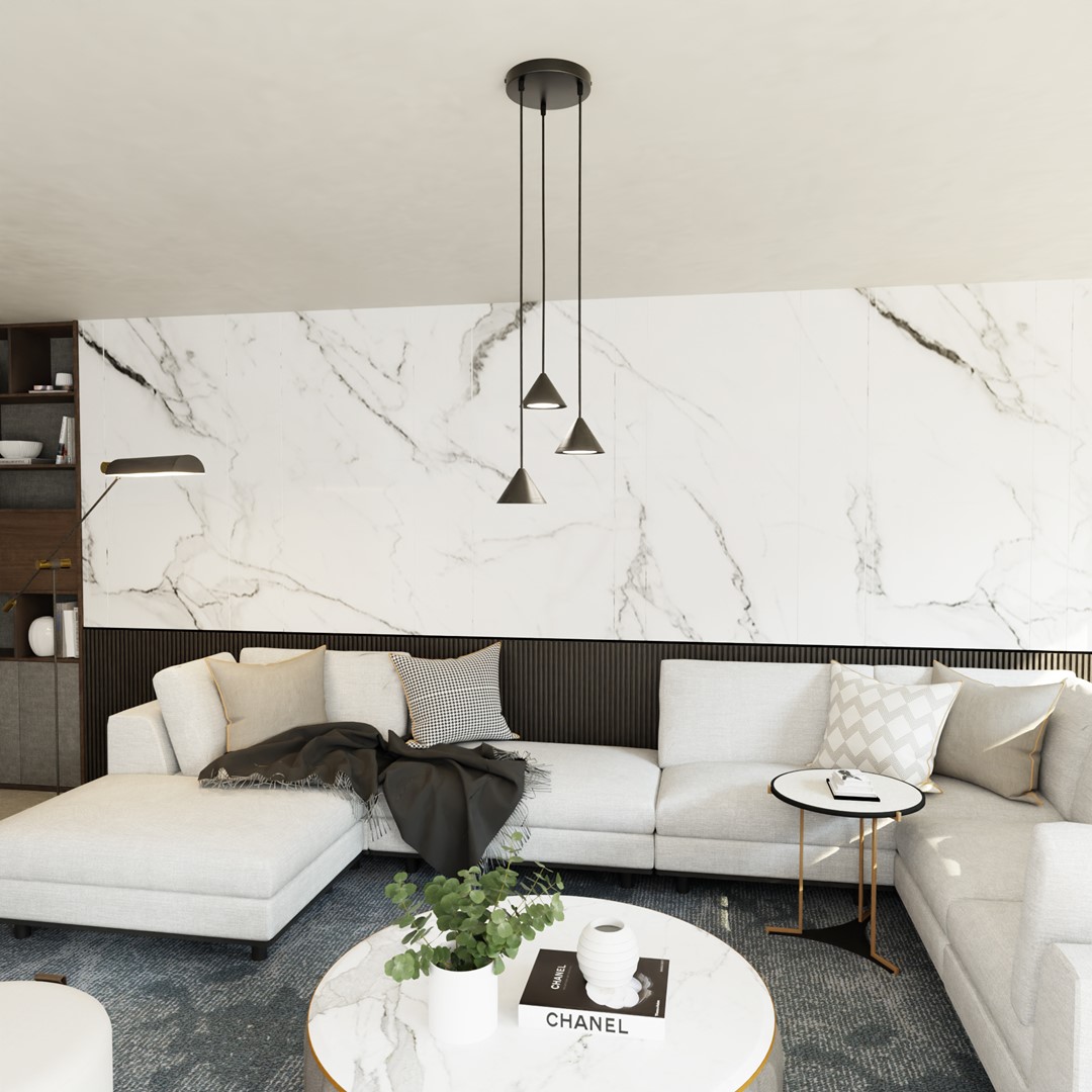 Hanglamp Toobis Zwart - Afbeelding 2