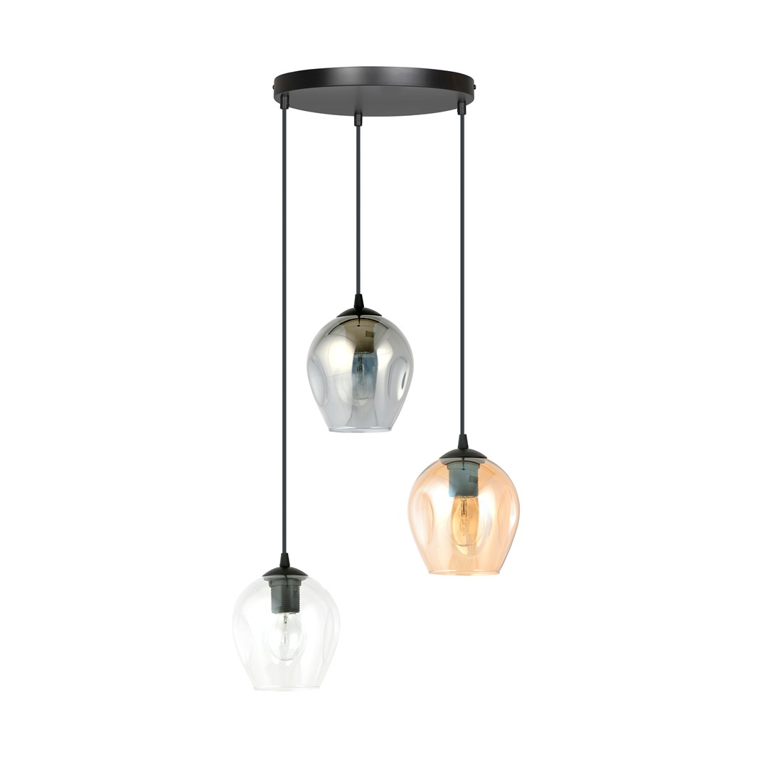 Hanglamp Skielton Zwart Ø14 cm - Afbeelding 2