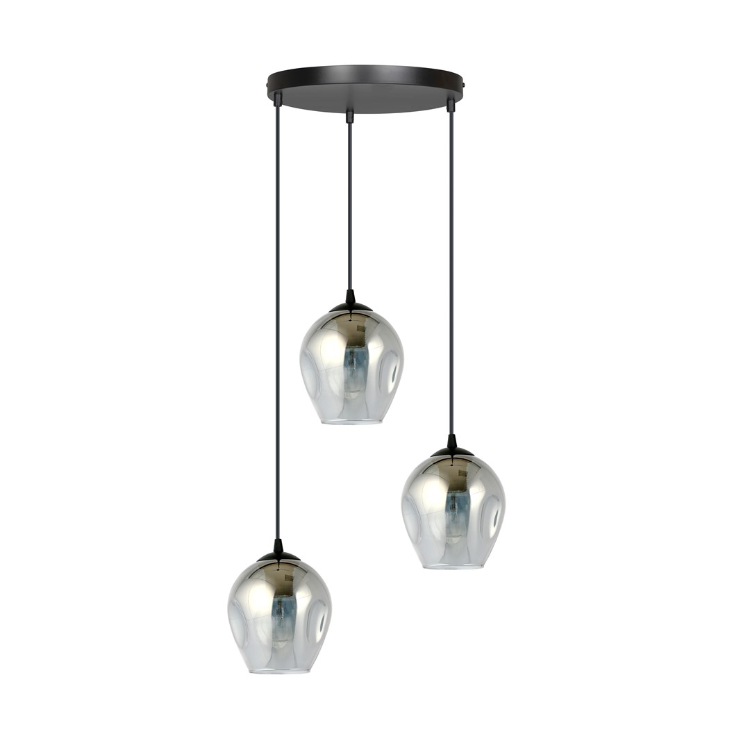 Hanglamp Naunnos Zwart Ø14 cm - Afbeelding 2