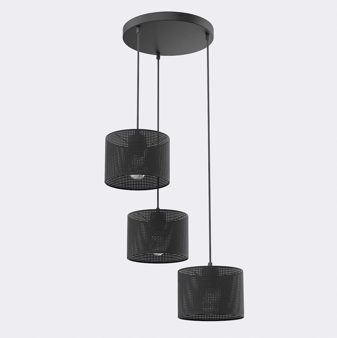 Hanglamp Trinu Zwart Ø20 cm - Afbeelding 2