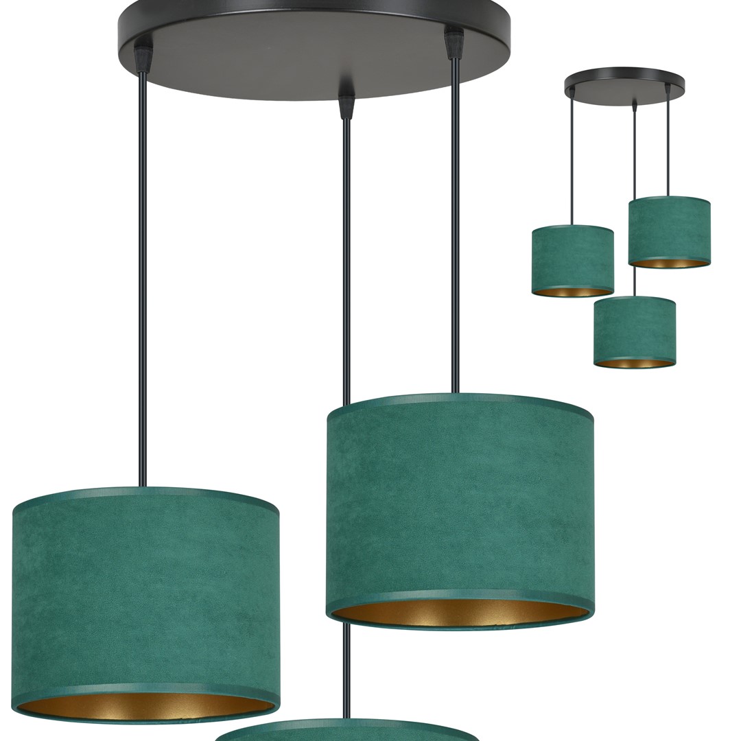 Hanglamp Saarnos Zwart Ø20 cm - Afbeelding 2
