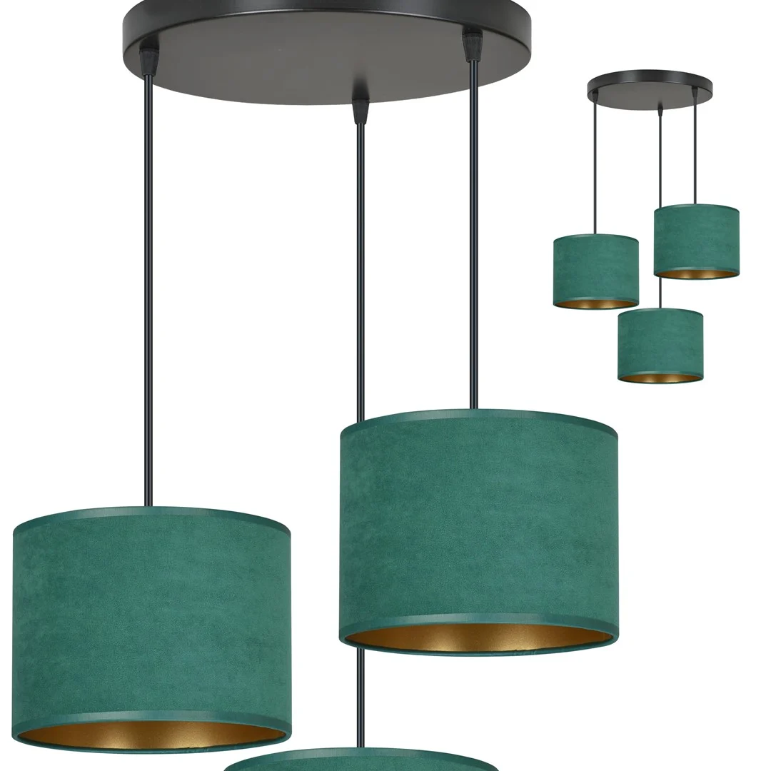Hanglamp Saarnos Zwart Ø20 cm - Afbeelding 2