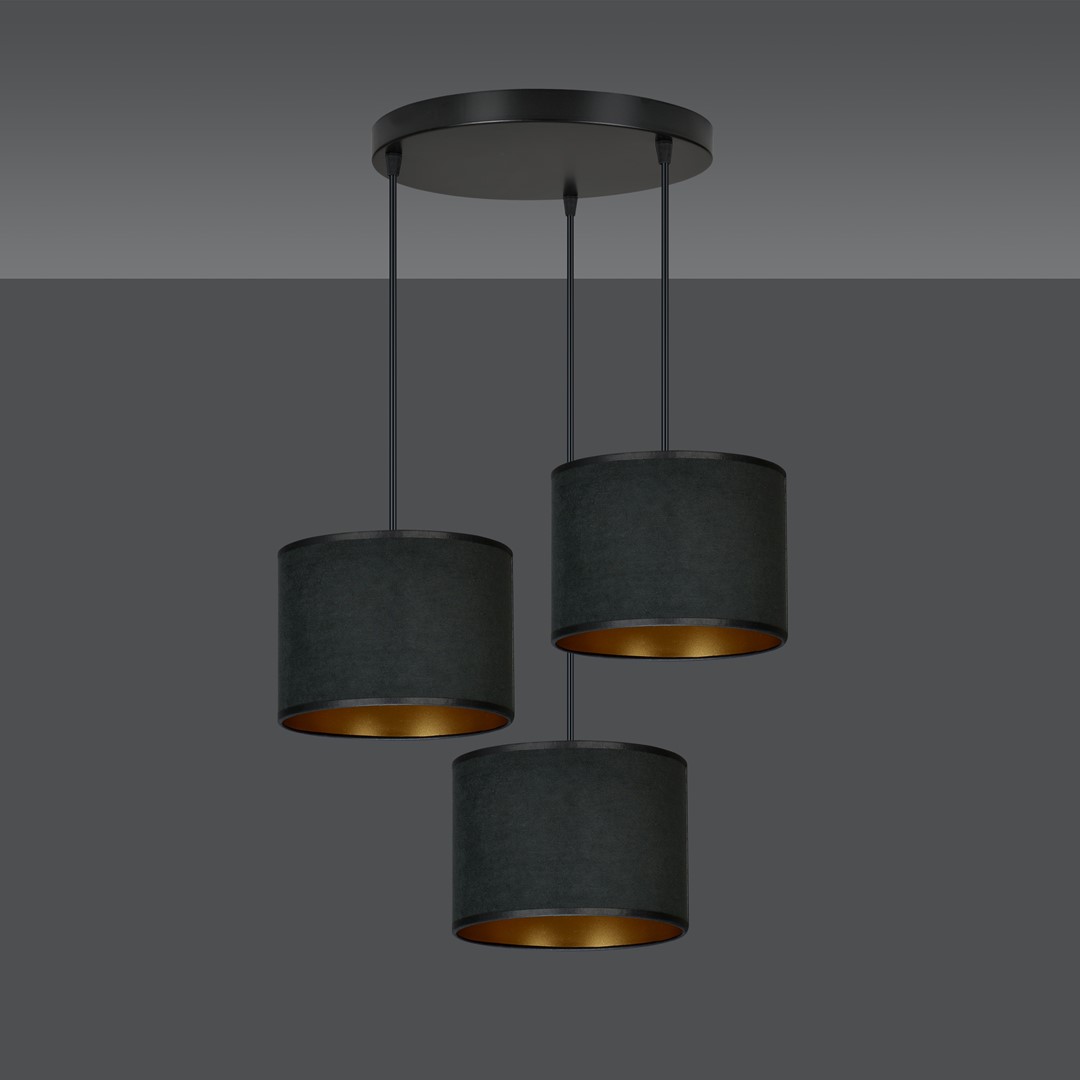 Hanglamp Jeistas Zwart Ø20 cm - Afbeelding 3