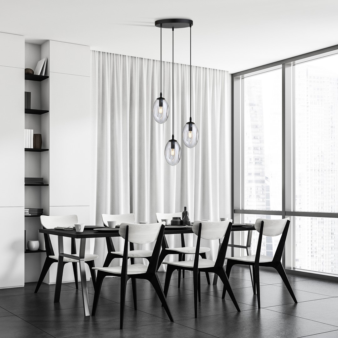 Hanglamp Doollano Zwart Ø12 cm - Afbeelding 3