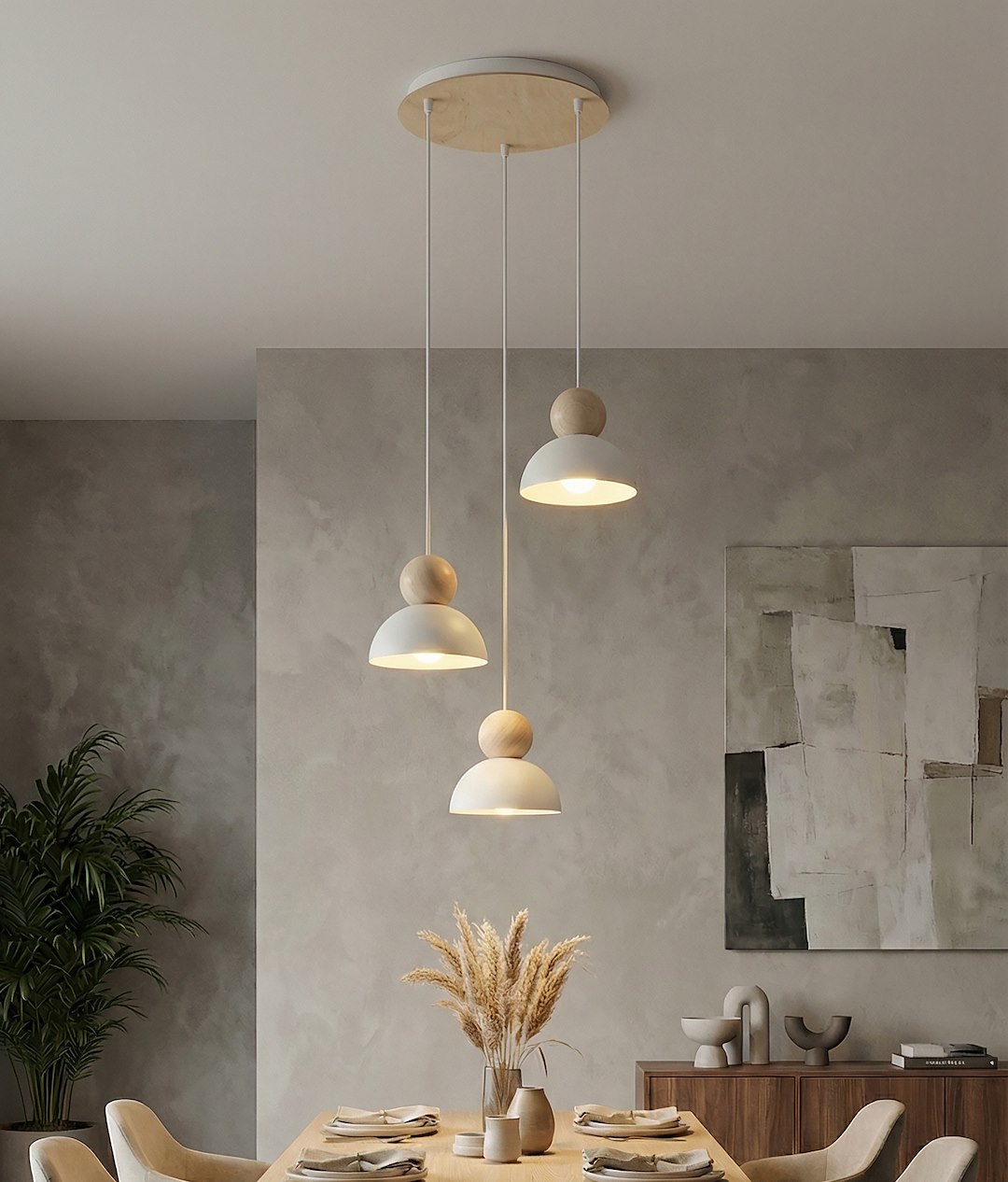 Hanglamp Zummil Wit - Afbeelding 3