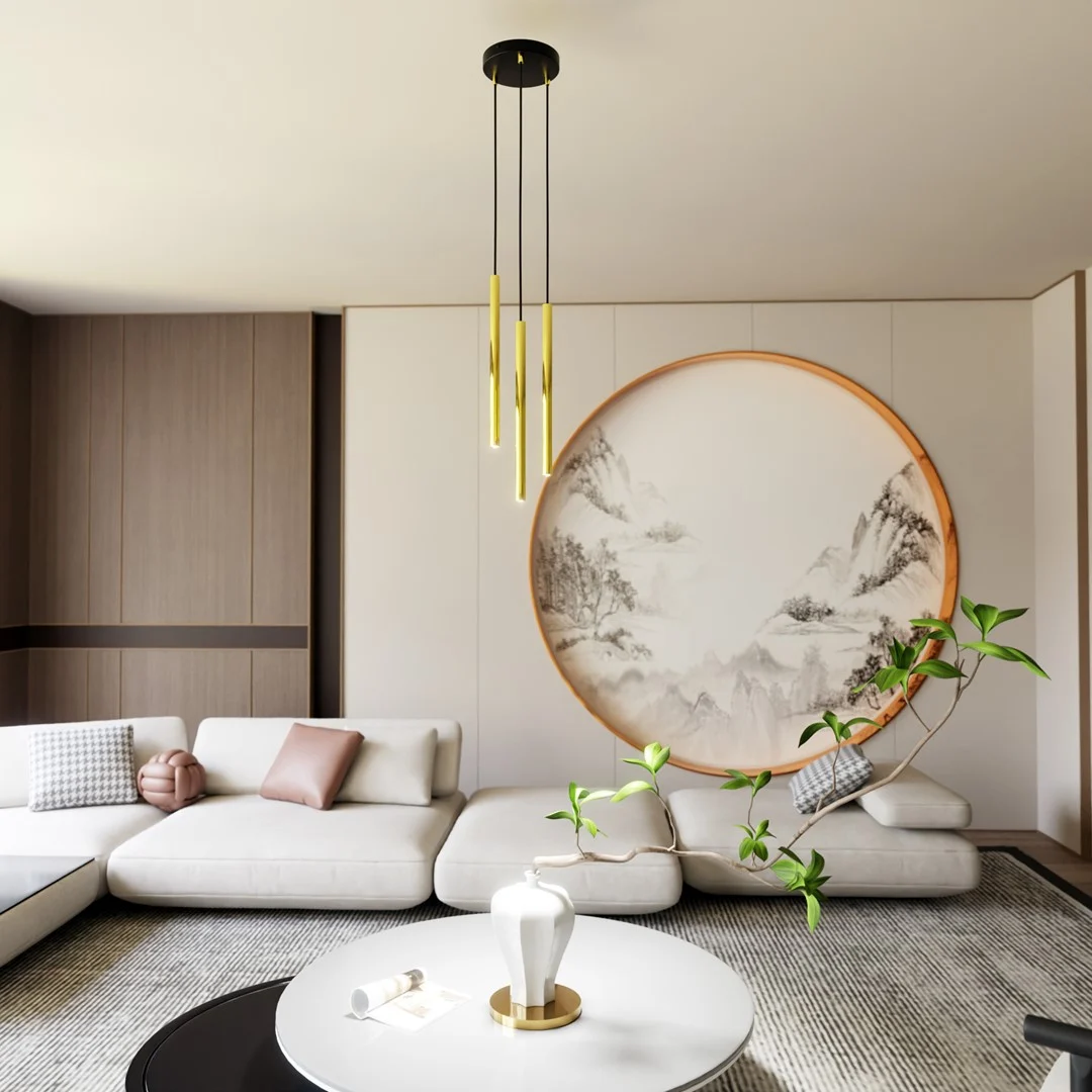 Hanglamp Troonnira Ø2 zwart staal - Afbeelding 3