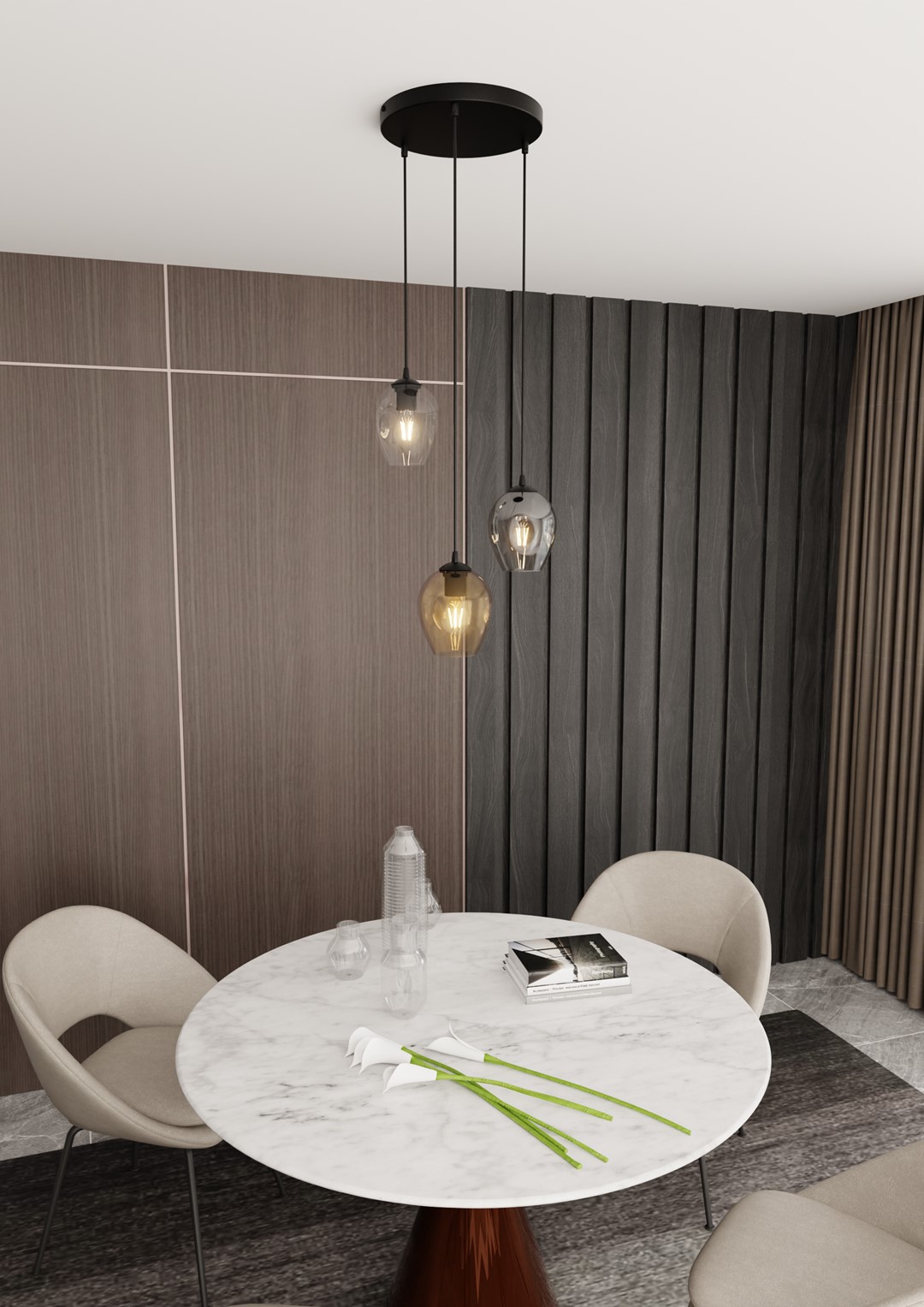 Hanglamp Skielton Zwart Ø14 cm - Afbeelding 3