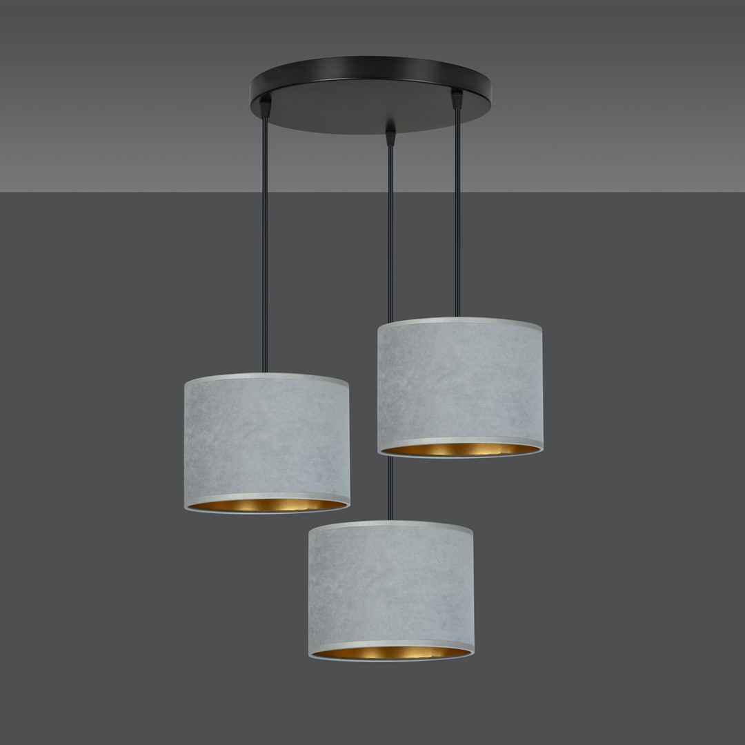Hanglamp Lostio Zwart Ø20 cm - Afbeelding 3