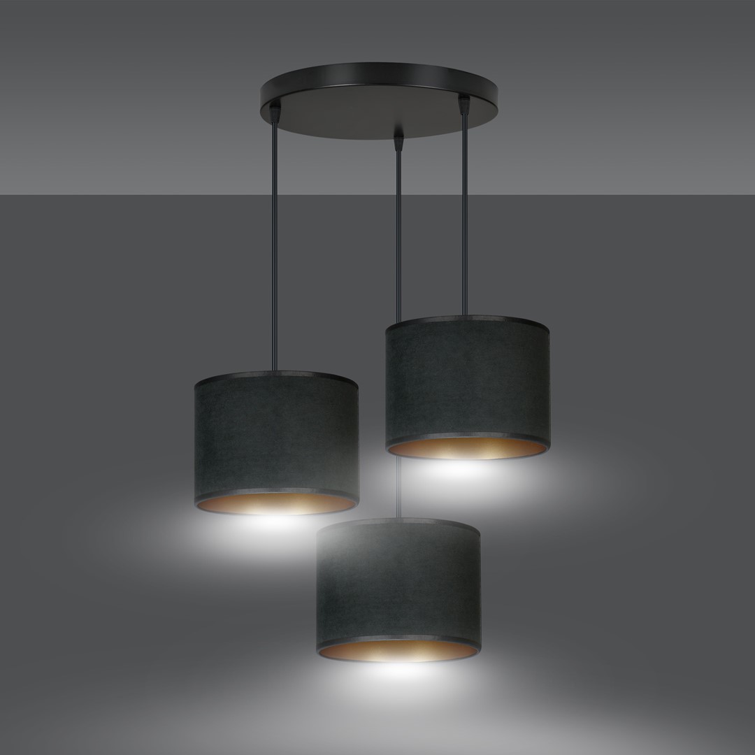 Hanglamp Jeistas Zwart Ø20 cm - Afbeelding 4