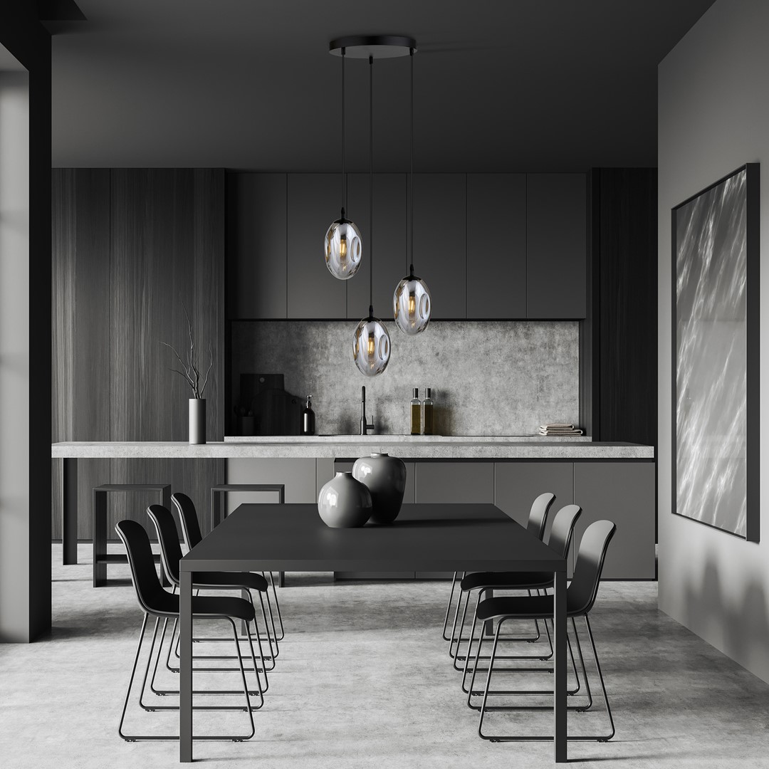 Hanglamp Griemum Zwart Ø12 cm - Afbeelding 4