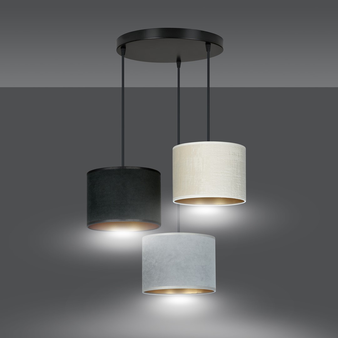 Hanglamp Traurena Zwart Ø20 cm - Afbeelding 4