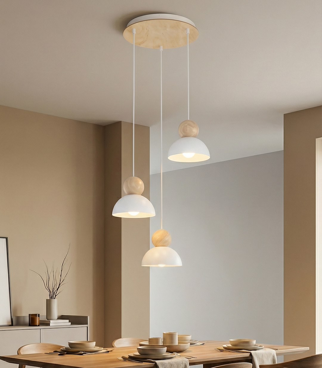 Hanglamp Zummil Wit - Afbeelding 4