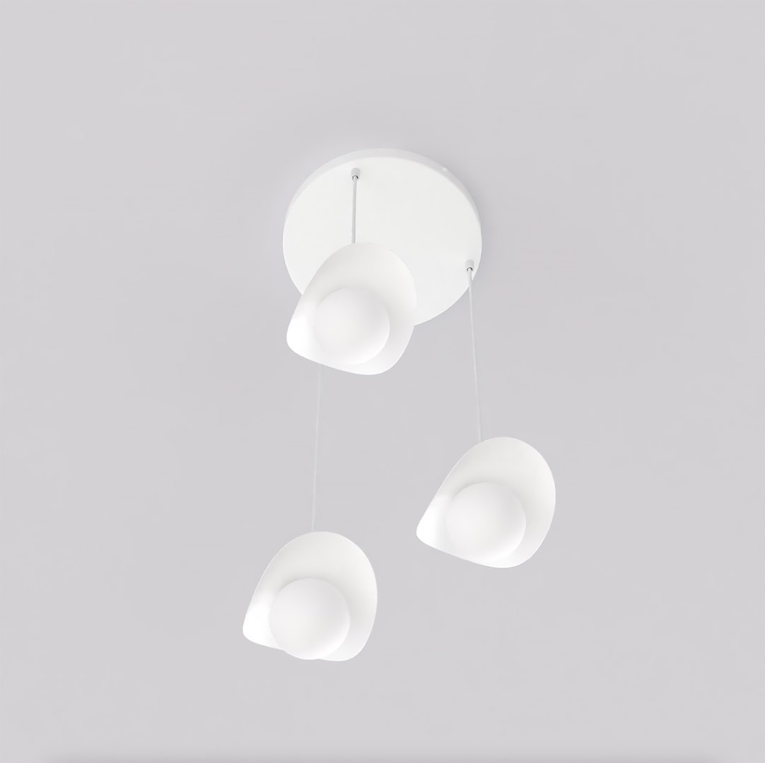Hanglamp Treistund Wit Ø10 cm - Afbeelding 4