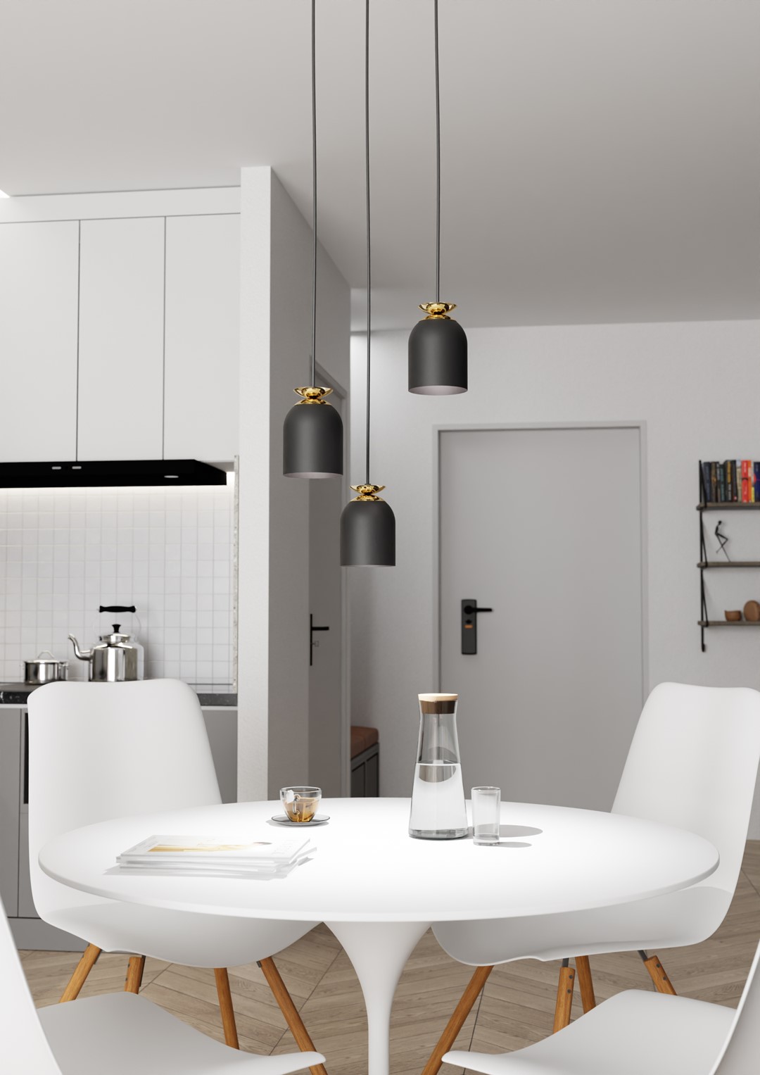Hanglamp Klausten Zwart Ø11 cm - Afbeelding 4
