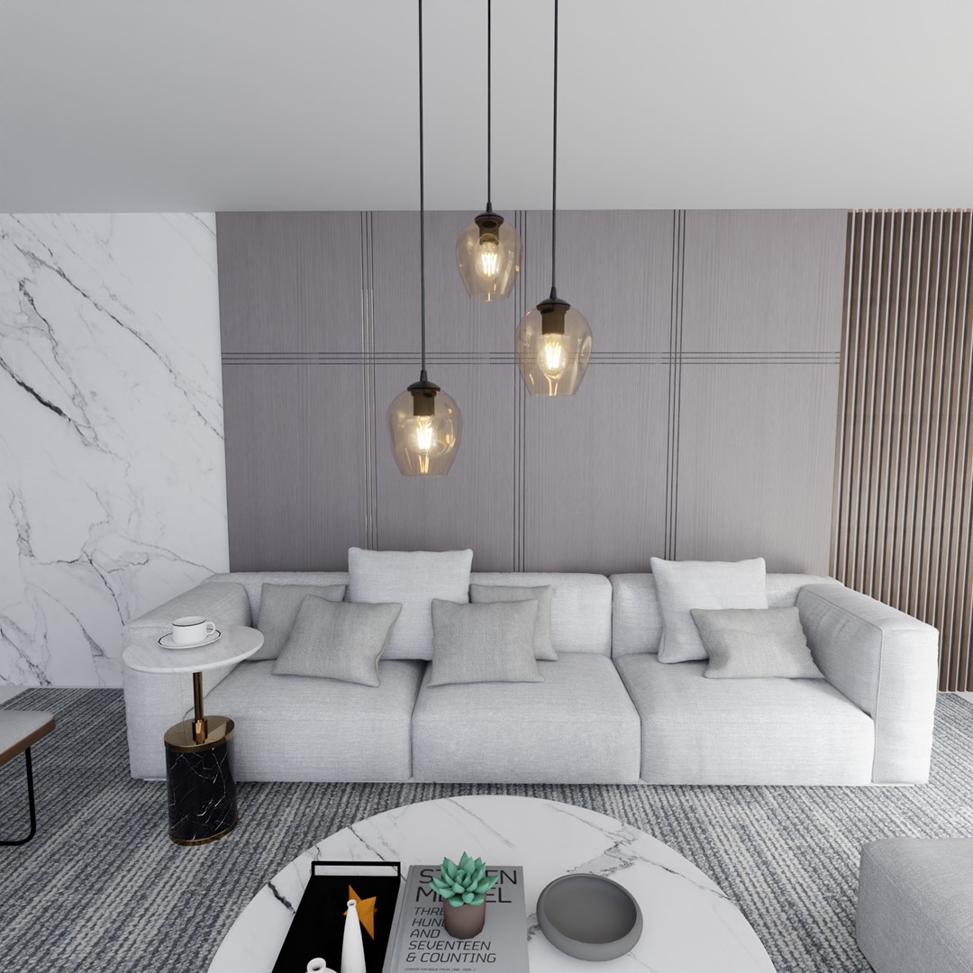 Hanglamp Votund Zwart Ø14 cm - Afbeelding 4