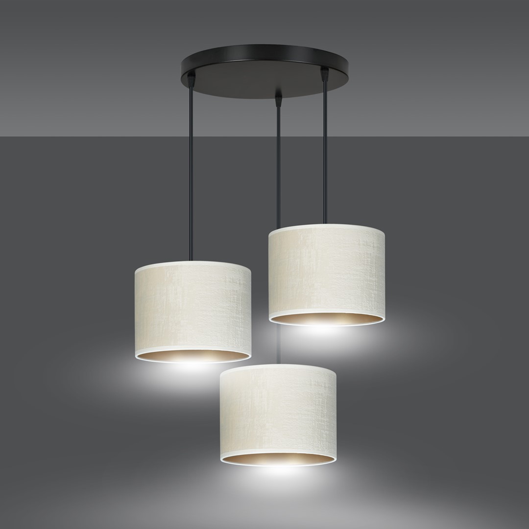 Hanglamp Fleetira Zwart Ø20 cm - Afbeelding 4
