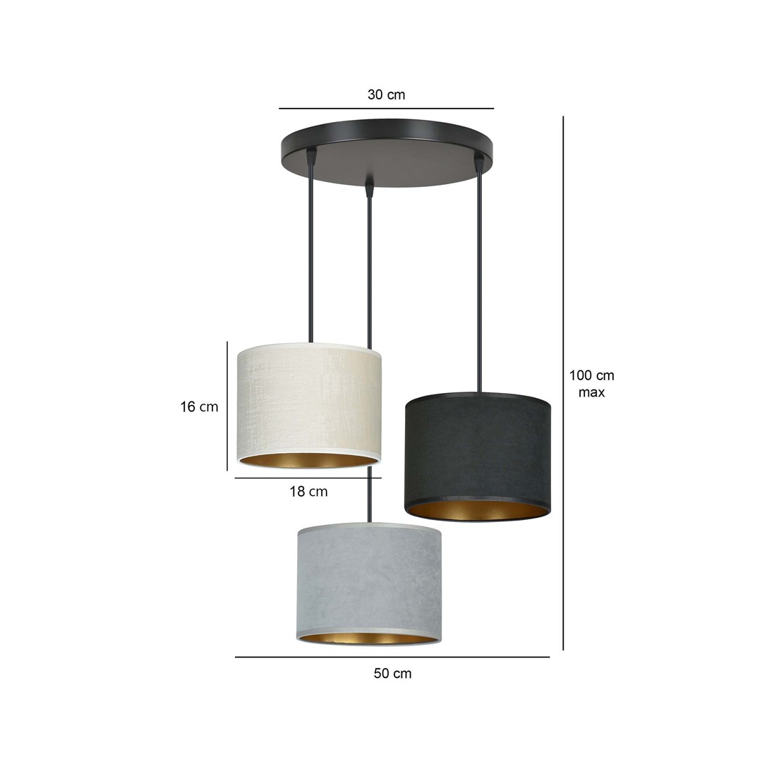 Hanglamp Traurena Zwart Ø20 cm - Afbeelding 5