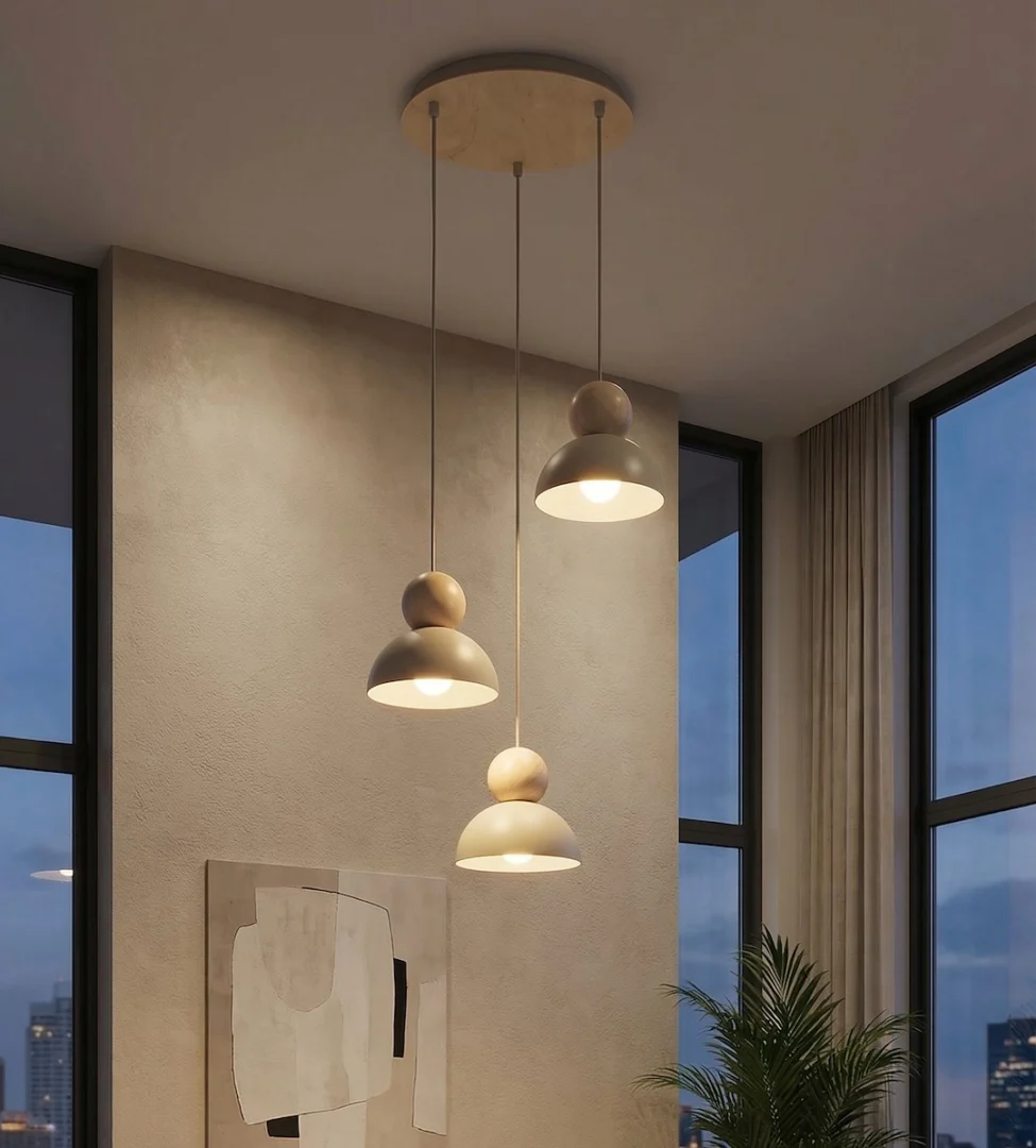 Hanglamp Goossesta Beige - Afbeelding 5