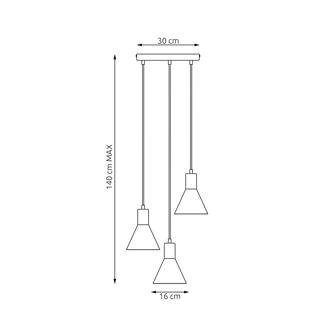 Hanglamp Lamonte Wit Ø16 cm - Afbeelding 5