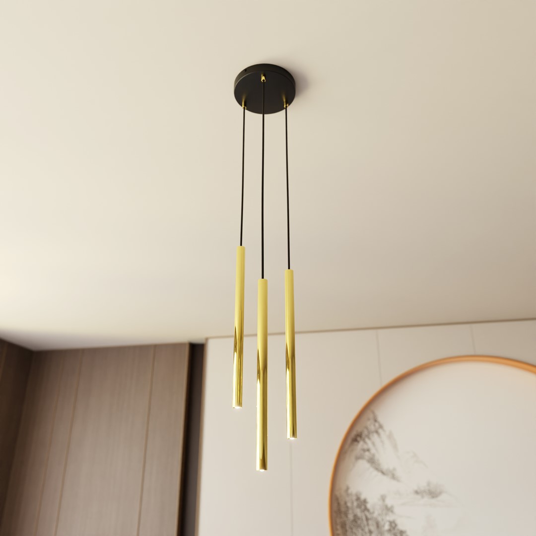 Hanglamp Troonnira Zwart Ø2 cm - Afbeelding 5