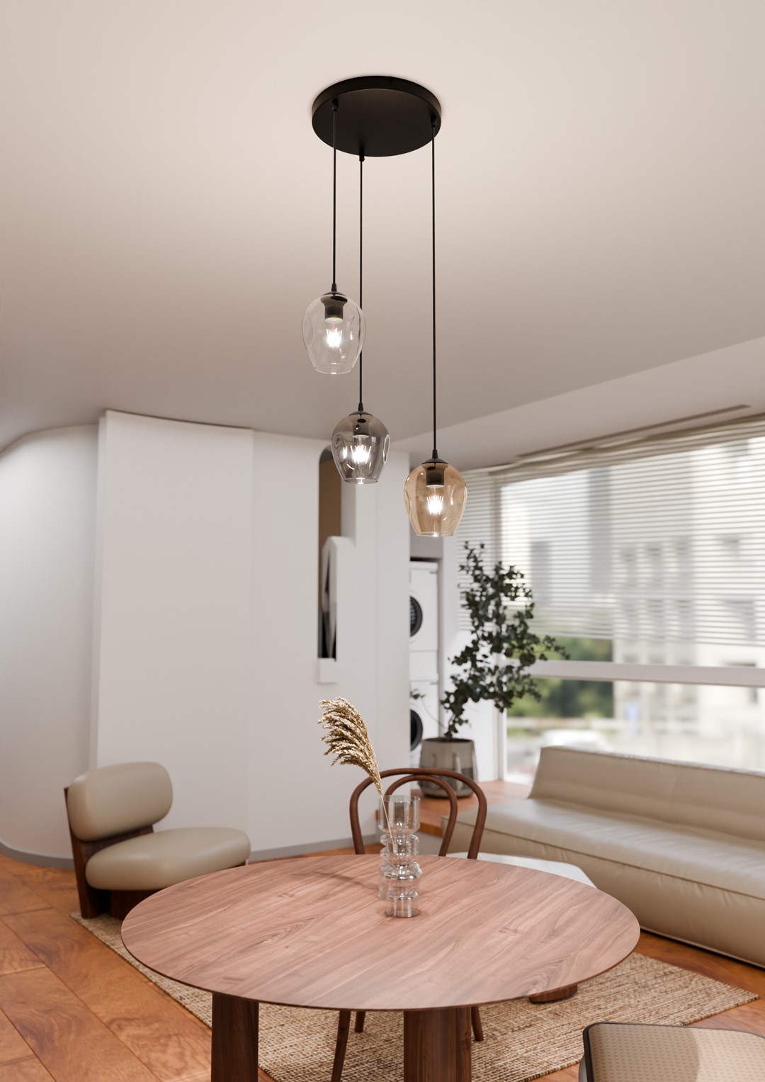 Hanglamp Skielton Zwart Ø14 cm - Afbeelding 5