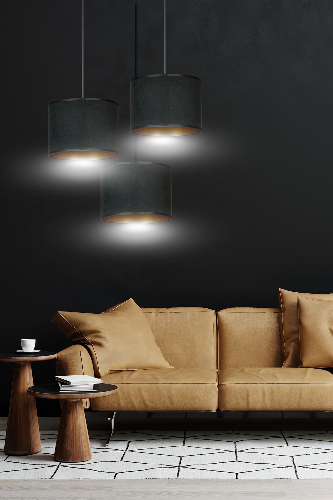 Hanglamp Jeistas Zwart Ø20 cm - Afbeelding 6
