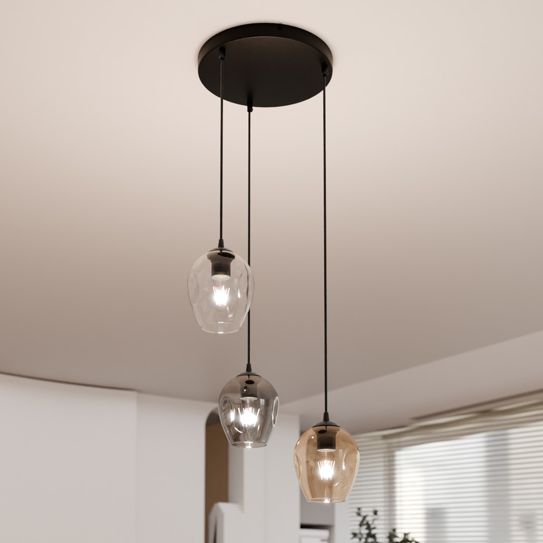 Hanglamp Skielton Zwart Ø14 cm - Afbeelding 7