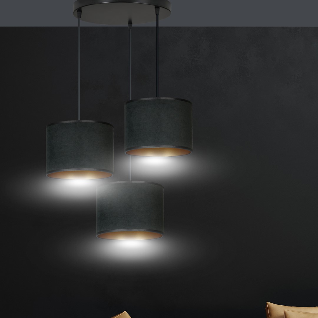 Hanglamp Jeistas Zwart Ø20 cm - Afbeelding 7
