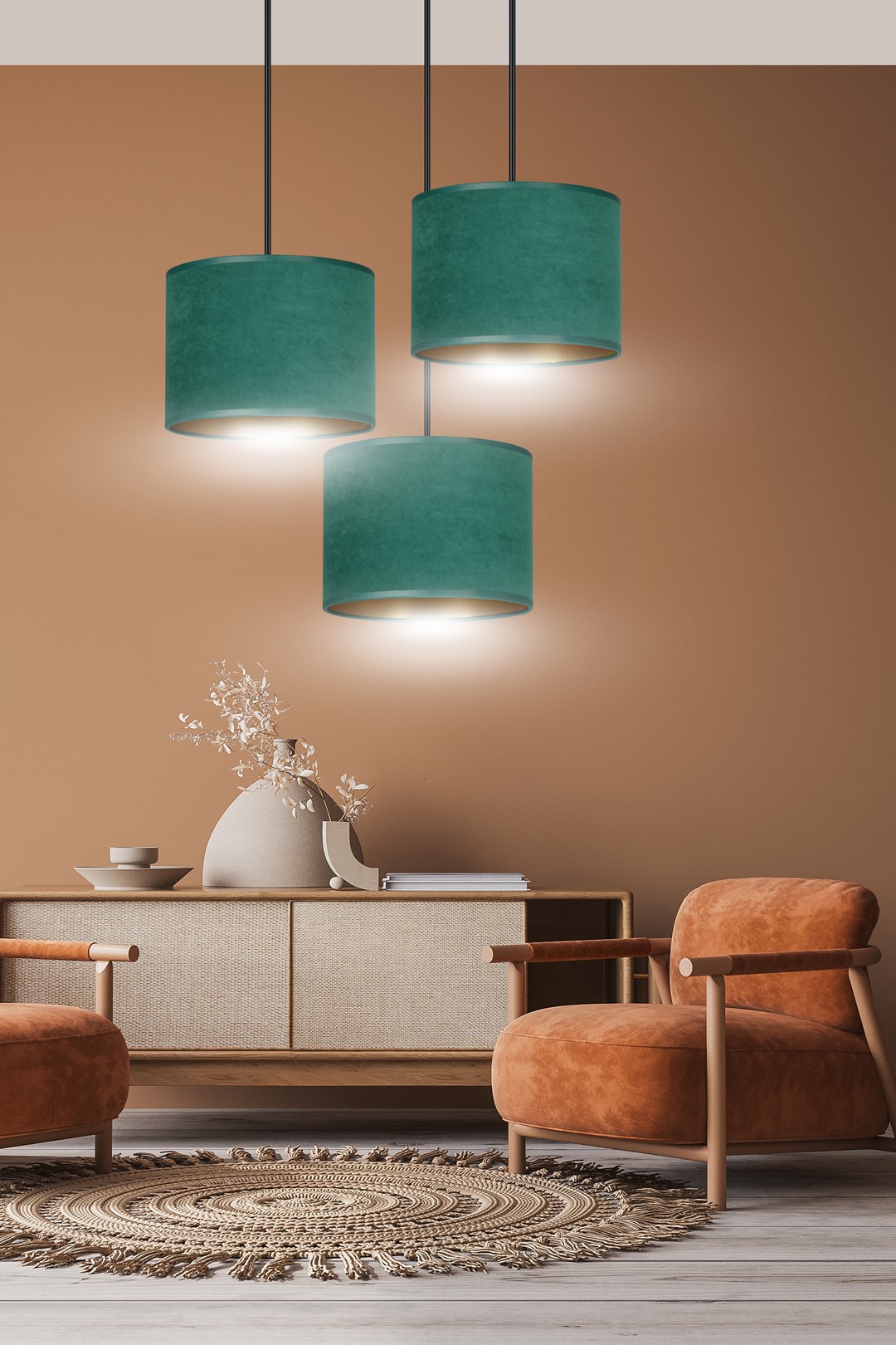 Hanglamp Saarnos Zwart Ø20 cm - Afbeelding 8